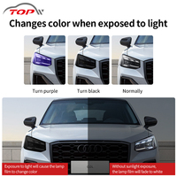 Film de protection thermique pour phares de voiture, colle amovible TPU, film de phare à changement de couleur, 6,5 mil, 7,5 mil, garantie 10 ans, échantillons gratuits