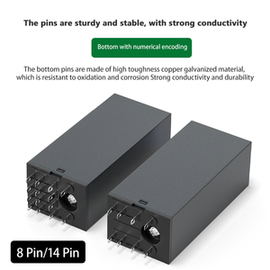 Precieze H3Y-2/4 Power-On Vertragingsrelais Dual Led Digitaal Display 0.1S-99H Instelbaar Voor Plc Besturingssystemen Relais - Product Image 5