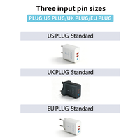 Adaptateurs universels super rapides pour la vente en gros, chargeurs rapides à double port USB-C 200W PD, alimentation en vrac, prises EU US UK, pour ordinateurs portables OEM ODM