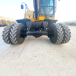 Good Quality Excavators ELORRY EL90 Mini Hydraulic 0.3m3 Cubic Meter ECE EPA Wheel Excavator on Sale - Product Image 6