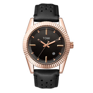 นาฬิกาควอตซ์ <span class=keywords><strong>TOMI</strong></span> T098 สำหรับผู้ชาย สายหนังคุณภาพสูง หน้าปัดกระจก นาฬิกาข้อมือ <span class=keywords><strong>ราคา</strong></span>โรงงาน แฟชั่นสไตล์ธุรกิจ นาฬิกาผู้ชาย - Product Image 2
