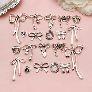 Diskon besar-besaran perhiasan liontin Fashion baja tahan karat DIY kustom untuk perhiasan gelang kalung tas dan aksesori sepatu - Product Image 2