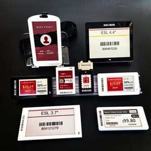 零售解决方案 蓝牙 2.4GHz 电子纸电子货架标签系统 智能定价器 显示标签 Eink ESL 数字价格标签 - Product Image 1