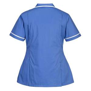 PORTWEST - LW17HBRL Stretch Classic light blue <b>tunic</b> - EAN 5036108350858 <b>WORK</b> SHIRTS - Product Image 2
