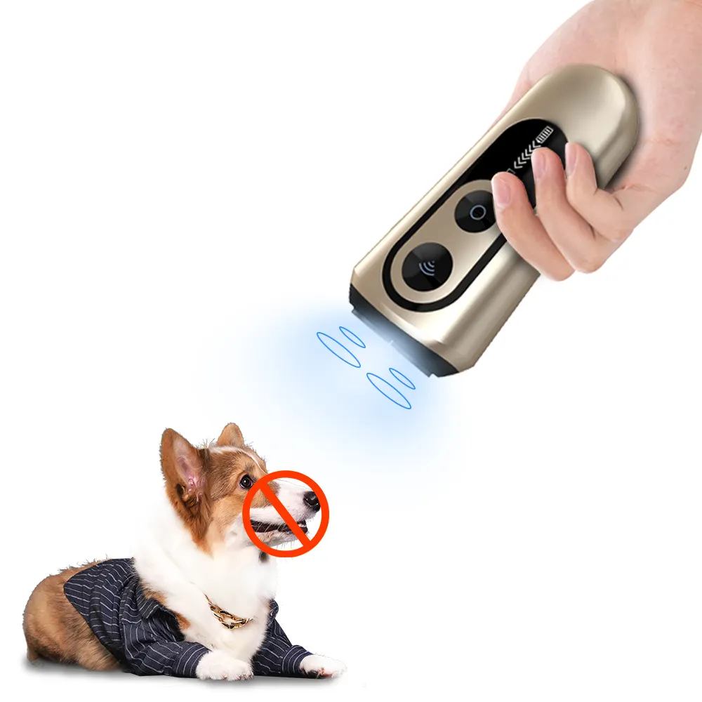 AD Q02 Beep Ultrasonic Flash LED Ultrasonic Scare Off Dog Repelente para mujeres, niñas, niños, niños, ahuyentan perros todas las variedades