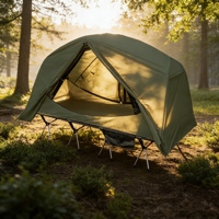 Großhandel: Erhöhte Zeltliegen für Campingresorts, Vermietungsdienste und Outdoor-Aktivitätszentren