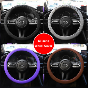 Couverture de <span class=keywords><strong>volant</strong></span> en silicone Accessoires automobiles 2026 Housse de <span class=keywords><strong>volant</strong></span> accessoire pour décoration intérieure de voiture <span class=keywords><strong>Golf</strong></span> Toyota Camry - Product Image 5
