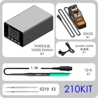 Station de soudage de précision TA305, support multi-pointes 100-450 ℃   Réparation de la carte de circuit de contrôle de température
