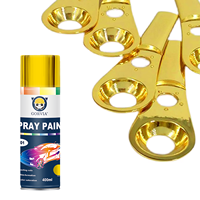 Peinture aérosol chromée pour voiture GORVIA P401G haute performance 400 ml séchage rapide