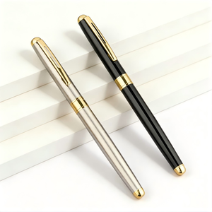 Hoogwaardige metalen gelpennen groothandel rollerball luxe signatuurpennen met aangepast logo geschikt als relatiegeschenken voor klanten - Product Image 3
