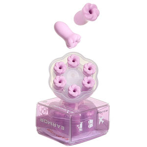 इयरर फैशन स्लीप इयरप्लग शोर निष्क्रिय कान सुरक्षा गुलाबी नीले बैंगनी रंग के छोटे कान प्लग मामले के साथ - Product Image 5