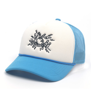 Casquette de camionneur en mousse à 5 panneaux pour homme, de haute qualité, personnalisable avec logo brodé - Product Image 1