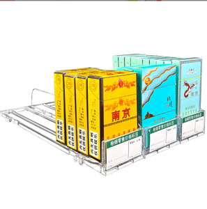 Acrylic thuốc lá Kệ Pusher hiển thị nhựa khói tự động đẩy cho thuốc lá thuốc lá - Product Image 1