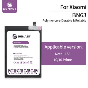 Batería de Teléfono Móvil de Alta Calidad a <span class=keywords><strong>Precio</strong></span> de Fábrica BN63 para <span class=keywords><strong>Xiaomi</strong></span> <span class=keywords><strong>RedMi</strong></span> 10 10 Prime 3.87V Nueva Batería Recargable de 0 Ciclos - Product Image 3
