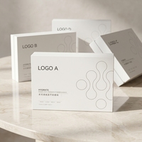 Boîte cosmétique personnalisable, recyclable, en carton rigide, boîte de luxe sur mesure avec impression quadricolore et design boîte dans boîte