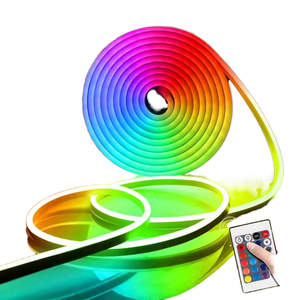 Factory Wholesale PVC Strip Light Hot Sale <b>Custom</b> IP65 PVC LED <b>Neon</b> Strip with Remote Control for <b>Signs</b> - Product Image 1