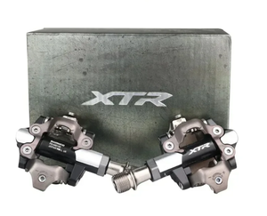 Juego de <span class=keywords><strong>Pedales</strong></span> <span class=keywords><strong>SHIMANO</strong></span> XTR PD-M9100 de Aluminio para Bicicleta de Montaña, <span class=keywords><strong>Pedales</strong></span> SPD con Calas SM-SH51 para Bicicletas de Carretera - Product Image 1