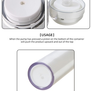 Envases y Embalajes de Cosméticos de Lujo, Tarro con Bomba Airless para Crema y Loción, 15ml 30ml 50ml - Product Image 6