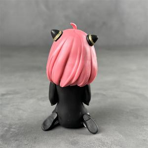 Encantadores dibujos animados lindos SPY <span class=keywords><strong>Anya</strong></span> figuras de acción PVC accesorios de coche decoración de escritorio niños 3D muñeca juguetes colección de regalos al por mayor - Product Image 4