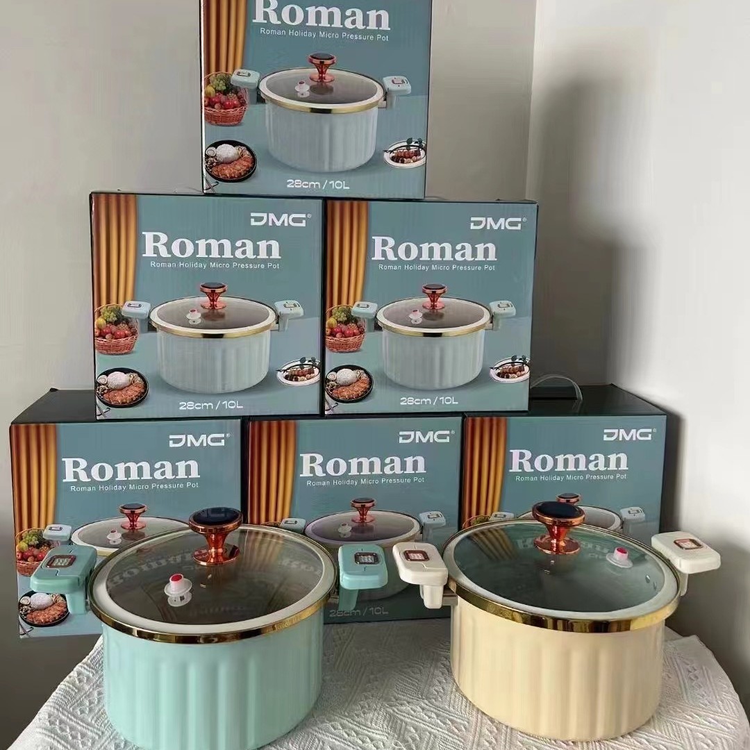 Maceta romana acolchada Phnom Penh verde para comercio exterior [10/paquete]]