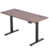 Base de table de bureau motorisée réglable en hauteur avec moteur unique certifiée CE pour poste de travail professionnel – Vente en gros