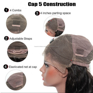 Pelucas de cabello humano virgen Brasileño sin pegamento,180% densidad color natural, rizada pelo pelucas full lace - Product Image 1