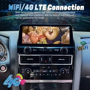 12.3inch Android Screen Patrol Y61 Y62 2000-2010 Car Radio Multimedia Video Player Stereo Carplay <b>GPS</b> <b>Navigation</b> DSP USB - Product Image 2