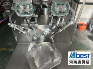 เครื่องเคลือบตกแต่งเค้กพันชั้น เครื่องทำเค้กแบบเคลือบสองหัว  เครื่องเปลี่ยนแยมสองชนิด - Product Image 6