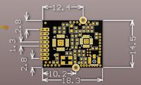 Module de transmission de données sans fil GT-24 2.4G NRF24L01+PA+LNA Portée 1100 m NRF24L01