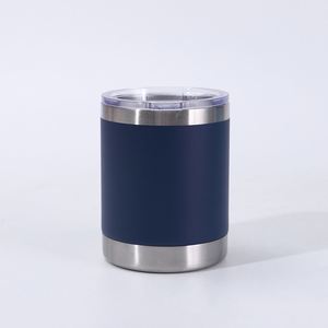 Promotional Premium 10oz Metal Car Tumbler Inner 304 Outer 201 Custom Printed logo Vehicle Gift <b>Mug</b> - Product Image 2