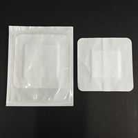 Pansement chirurgical auto-adhésif en tissu non tissé souple avec coussinet hautement absorbant non adhérent après l'opération soins des plaies