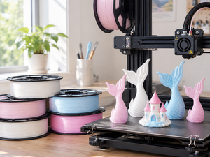 เส้นพลาสติก PLA โฟโตโครมิก Yiqiu3D ขนาด 1.75 มม. เปลี่ยนสีได้เมื่อโดนแสง UV สีฟ้า ม่วง แดง สำหรับเครื่องพิมพ์ 3 มิติ Bambu Lab - Product Image 3