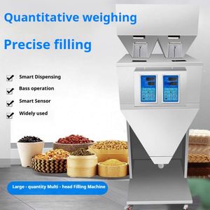 Machine de remplissage automatique REALMAX pour granulés, sucre, bonbons, sel, épices, café, thé, poudre de céréales, aliments pour chiens en vrac, avec fonction de pesage et de distribution - Product Image 1
