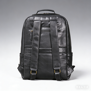 กระเป๋าเป้หนังแท้ผู้ชายลดราคา หนังวัวชั้นแรก พร้อมสายรัดรถเข็น กระเป๋าเดินทางธุรกิจ ความจุขนาดใหญ่ ใส่แล็ปท็อปได้ - Product Image 6