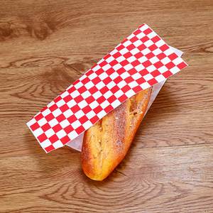 Printed 12x12inch Greaseproof <b>Food</b> <b>Wrapping</b> <b>Paper</b> Single Side PE Coatd Sandwich Hamburger Deli Sheets 500pcs Manufacturer - Product Image 2