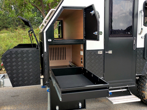Nuovi camper da viaggio intelligenti in Australia da 13 piedi camper da viaggio Pop-up per roulotte rimorchio da viaggio Caravan rvs camper - Product Image 3