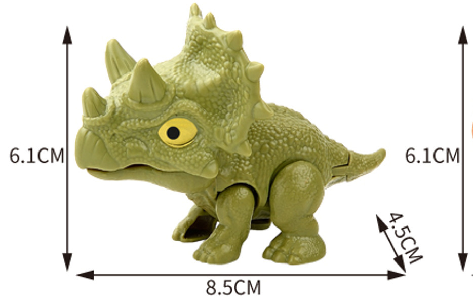 Tricératops vert