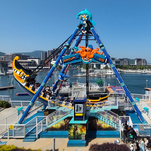 Manège à Bateaux Balançants sur le Thème des Pirates pour Parc d'Attractions, Manège de Foire, Manège de Carnaval, <span class=keywords><strong>Bateau</strong></span> <span class=keywords><strong>Pirate</strong></span> pour Enfants et Adultes à Vendre - Product Image 1