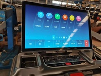 Caminadora Eléctrica Comercial de Lujo para Gimnasio, Ejercicio Físico, Prueba de Frecuencia Cardíaca (Inalámbrica)