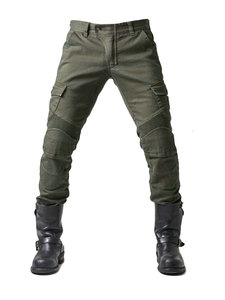 Pantalones de Ciclismo Rectos de Verano para Hombre, 100% Algodón, Transpirables, con Forro Polar, Anti-caídas, Elásticos - Product Image 2