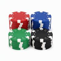 Jetons de poker en plastique, jetons de jeu, support OEM personnalisé, livraison rapide, jetons de casino pour divertissement