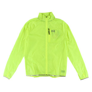 Under Armour Cold Gear Infrared <b>Running</b> <b>Mens</b> <b>Jackets</b> Color: Neon Yellow | 100% Authentic - Product Image 1