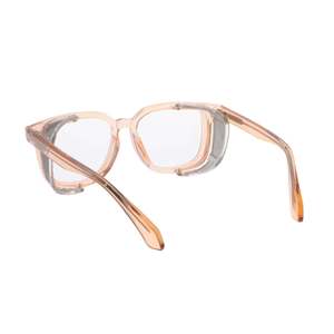 Gafas de Seguridad Deportivas Transparentes Cuadradas con Diseño Personalizado LMA, ANSI Z87, para Mujer y Hombre, con Protección Removible Contra la Luz Azul - Product Image 2