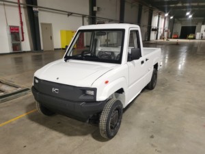 Mini-transporteur électrique certifié CEE, boîte de chargement ouverte sur 3 côtés, 2 roues motrices, basse vitesse, pour la <span class=keywords><strong>livraison</strong></span> urbaine du dernier kilomètre - Product Image 4