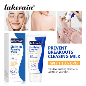 Nettoyant facial en profondeur 10% <span class=keywords><strong>de</strong></span> peroxyde <span class=keywords><strong>de</strong></span> benzoyle, nettoyant moussant anti-acné pour un <span class=keywords><strong>nettoyage</strong></span> en profondeur et une peau plus claire - Product Image 6