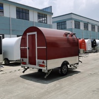 Ukung Kebab Gebruikt Food Truck Trailer Paard Trailer Food Truck Outdoor Mobiele Voedsel Trailer Straat Restaurant