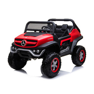 Voitures Électriques Porteur <span class=keywords><strong>Mercedes</strong></span> Benz Unimog Sous Licence pour Enfants, Voiture Jouet Électrique 12V pour Enfants, Véhicule à Batterie <span class=keywords><strong>4x4</strong></span> pour Enfants - Product Image 1