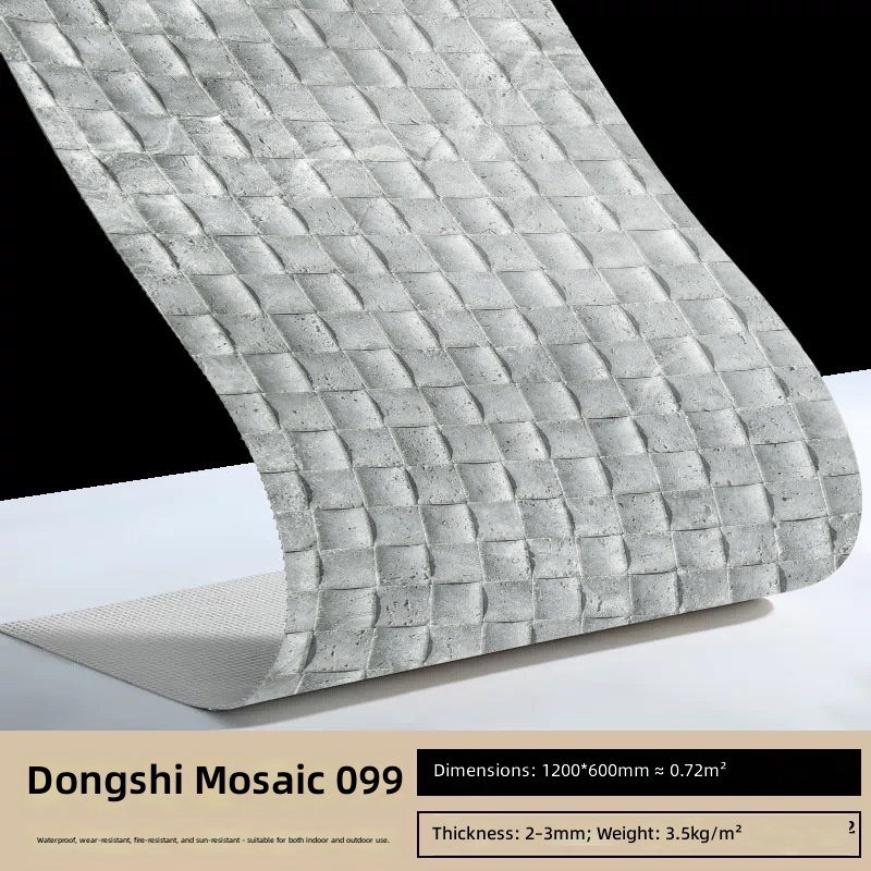 Travertine mosaic 099