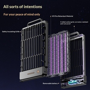 Wholesale Rechargeable Electric Mosquito <strong>Killer</strong> Lamp Purple UV Light Non-Toxic Indoor Outdoor Bug Zapper for Home Camping Garden - Product Image 4
