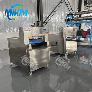 Suministro directo de fábrica Máquina cortadora de rollos de carne de cordero congelada Máquina cortadora de tocino Máquina cortadora de rollos de carne a la venta - Product Image 3